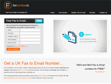 Tablet Screenshot of fax-number.co.uk